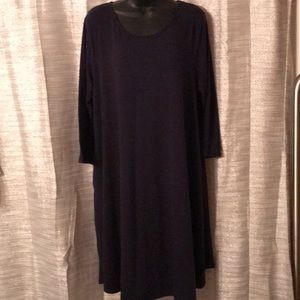 Three-quarter sleeve dress/tunic NWOT